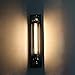 Pauwer Industrial Wall Sconce Light Fixture Vintage Wire Cage Wall Sconce Black Edison Wall Lamp (Bulb Included)