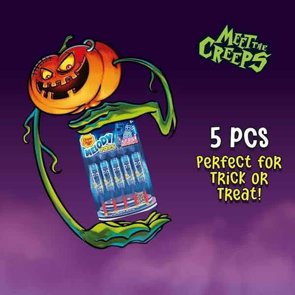 CHUPA CHUPS MELODY POPS 5CT – BLUEST RASPBERRY