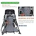 Mountaintop 50+5 Liter Internal Frame Backpack with Rain Cover