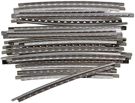 Yibuy Electric Guitar Fretwire Fingerboard Frets 2.2mm Copper Silver Pack of 24