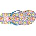 Shopkins Little Girls' Flip Flops (11-12 M US Little Kid, Cookie)