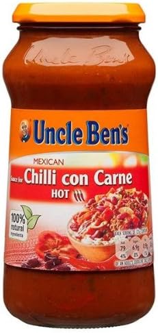 Uncle Bens Hot Chilli Sauce 6X500G