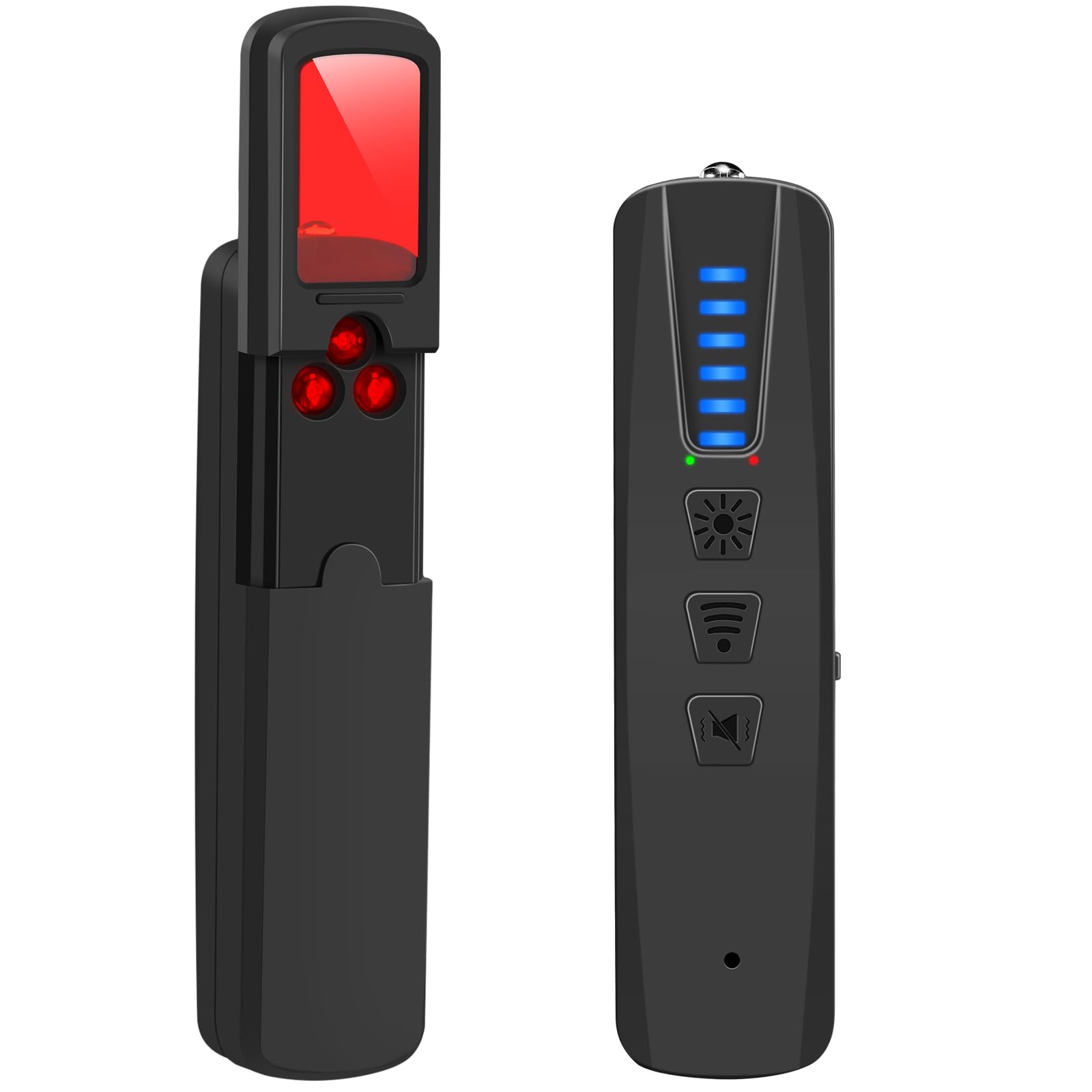 Photo 1 of Dronewing AI Hidden Camera Detector, Anti-Spy Camera Finder RF Signal & WiFi Scanner Hidden Devices Detector for GPS Trackers, 4 Modes for Hotel, Bathroom, Office, Car Travel Security (Black)