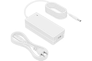ANKS Power Cord for Cricut Explore air 2/Expression 2/Maker/Explore/Explore Air/Explore One/Create/Cake/Mini/Original Replacement for Cricut Maker KSAH1800250T1M2 Cutting 18V Charger Power Supply (White)
