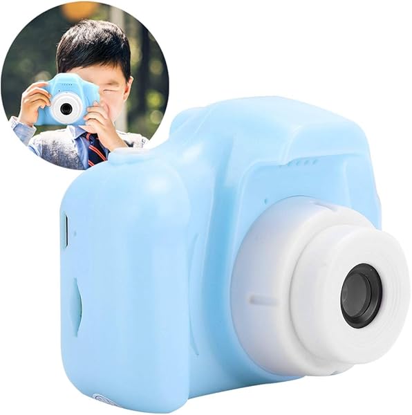 xiji Camera Toy 32GB SD Card Cute Portable Selfie Camera Kids Camera Digital with 2 0in TFT Color Screen for Girls Age 3 9blue Pisa Leaning Tower Type