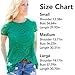 All Beauty Women Sheer Floral Lace Crochet Shirt ON SALE! Flowing Shirts for all Sizes With Plus Size Lace Shirt (Large, Green)