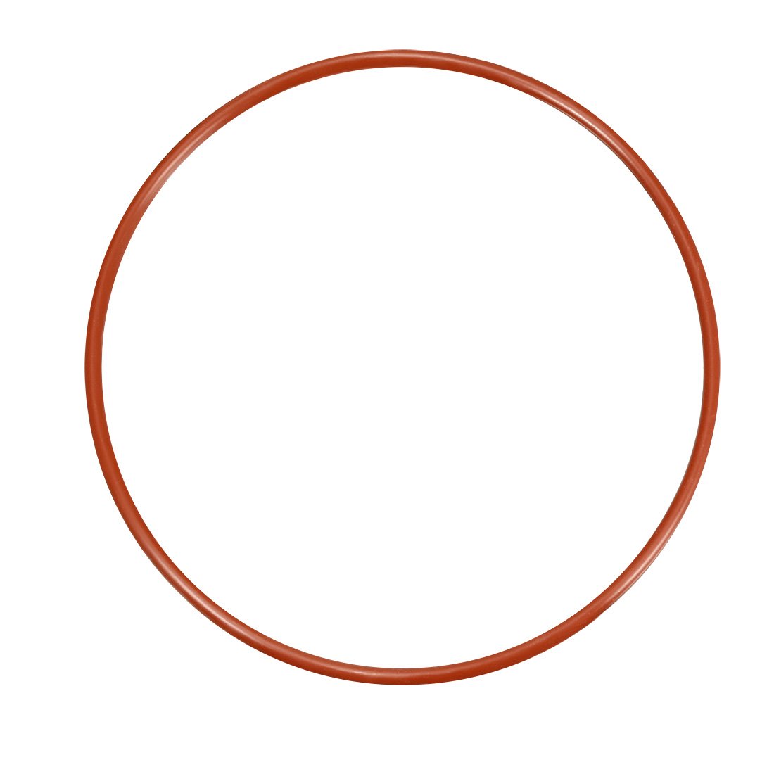 sourcingmap Silicone O-Ring, 110mm OD, 103.8mm ID, 3.1mm Width, VMQ Seal Rings Gasket, Red
