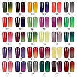 Frenshion 10ML Chameleon Thermic Varnish Semi Permanent Soak-off UV LED Nail Polish Base Top Manicure Temperature Color Changing