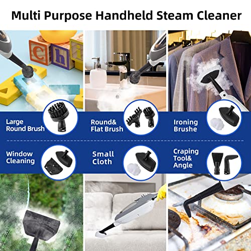 Steam Mop 10in1 MultiPurpose Handheld Steam Cleaner Detachable