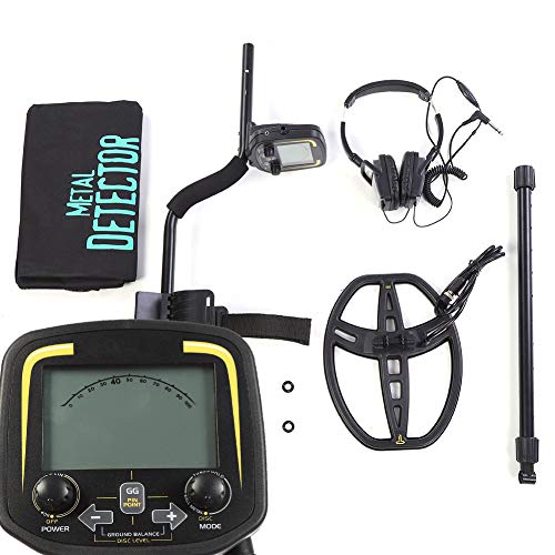 Metal Detector, High Accuracy Waterproof Metal Detector Finder, LCD Display, Pinpoint Posit, for Gold Digger Treasures Hunters - Thumbnail 7