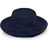 Wallaroo Hat Company Women’s Casual Traveler Sun Hat - UPF 50+ Sun Protection, Wide Brim, Packable, Adjustable, Medium