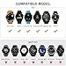 ANCOOL for Fenix 5/Fenix 6/Fenix 7 Band 22mm Silicone Watch Band for Fenix 8 Fenix E 47mm/Fenix 5 Plus/Fenix 6 Pro/Fenix 7 Pro/Forerunner 935(Orange)