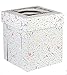 CakeSupplyShop 10inch X 10inch X 12inch Tall Tiered Double Layer Cake Carry Transport Box - 1ct with Butterfly Cake Topper