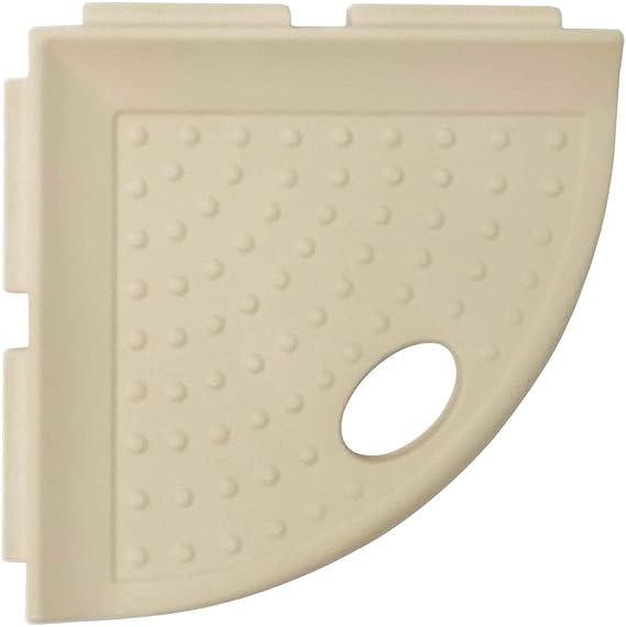 Sand 5" Metro Corner Shower Foot Rest Hogar y Cocina