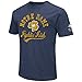NCAA Colosseum Men's Vintage Retro Dual-Blend T-Shirt-Notre Dame Fighting Irish-Navy-Large