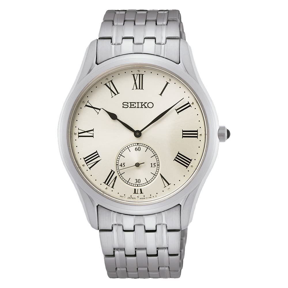 Seiko Men Analog Automatic Watch with Stainless Steel Strap SRK047P1
