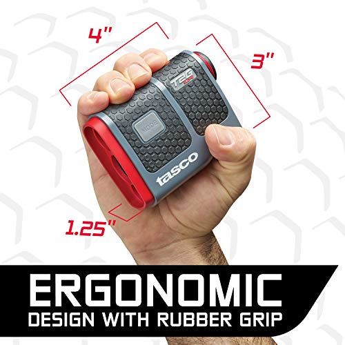 TASCO T2G Slope Golf Laser Rangefinder (2019 Model with Slope, Scan, Target Detection and More. Includes Battery, Carry Case, and Cleaning Cloth) - Thumbnail 4