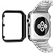 Josi Minea Apple Watch [38mm] Aluminum Protective Shell Bumper Case Cover - Premium Anti-Scratch & Shockproof Shield Guard for Apple Watch Series 3, 2 & 1 - 38mm [ Black ]