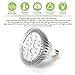 OxyLED LED Grow Light Bulb, Hydroponic Plant Grow Lights for Greenhouse (E26 12W 3Blue/9 Red LEDs)