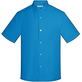 Havana Breeze Mens Hawaiian Shirts Silk Botton Down Short Sleeve Shirts Tropical Casual Beach Shirt Camp Shirts