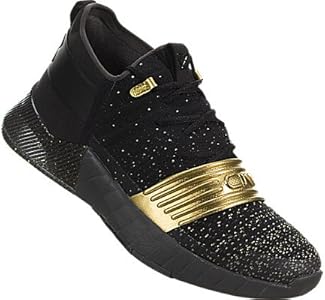 under armour gold and black shoes