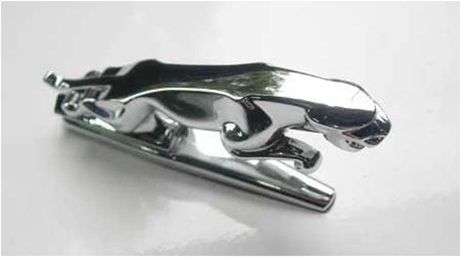 Jaguar Cover Car Plastic Coating By Chrome Badge Emblem 3D Logo