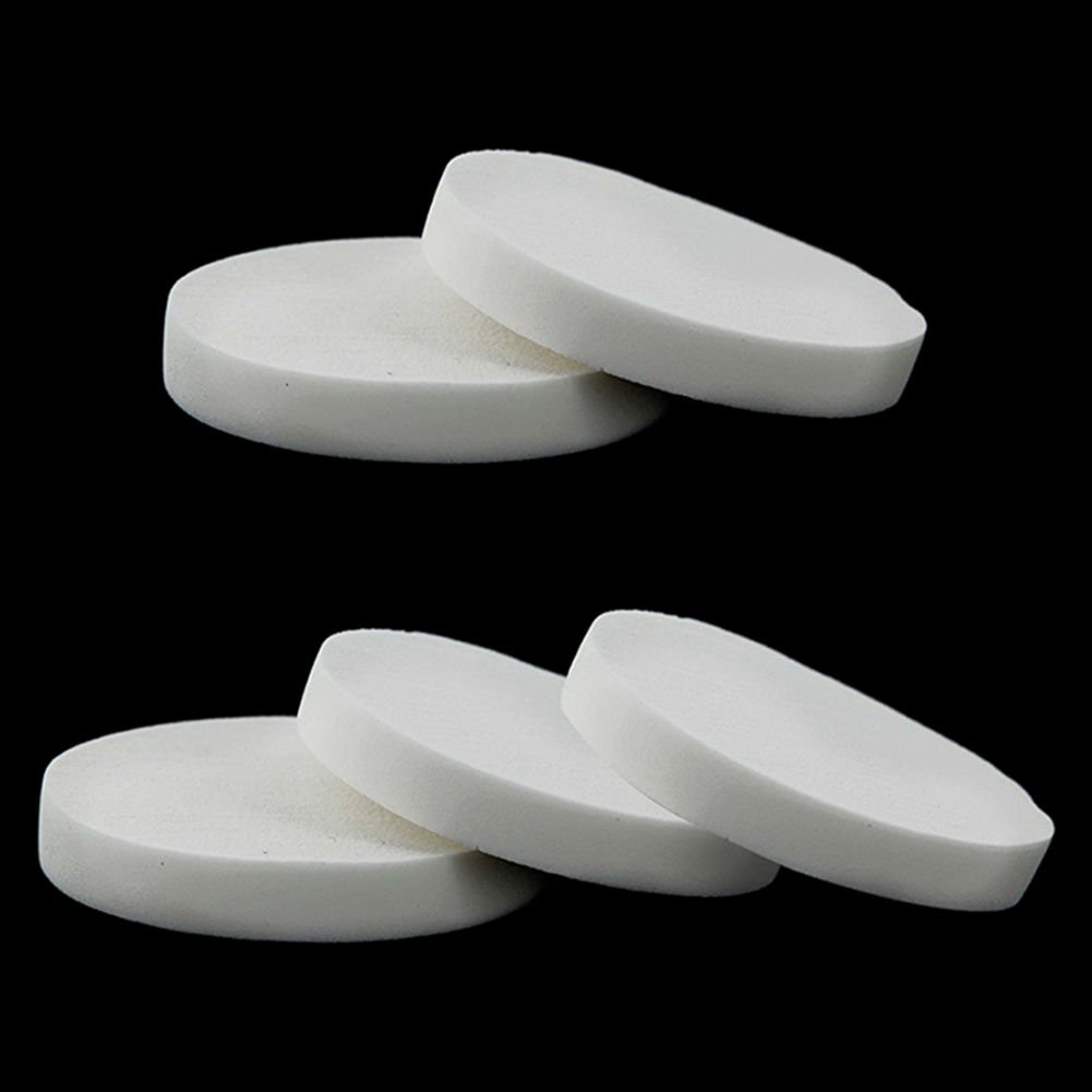 AKOAK 20pcs Round Make Up Facial Face Soft Sponge Cosmetic Puff Women Lady Beauty Makeup Foundation Powder Puff (WHITE COLOR/20) : Beauty