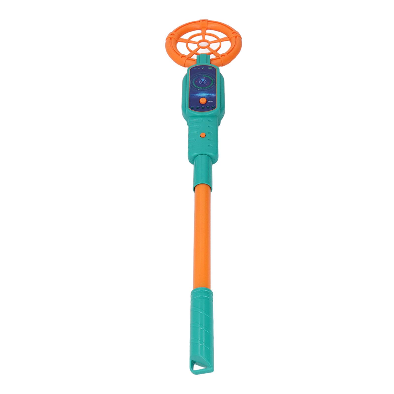 BSTCAR Kids Metal Detector Kit with Magnifier Shovel Whistle, Outdoor Adventure Toy Detecting Game Detector Toy 61cm for Boys Girls