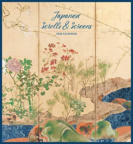 Japanese Scrolls & Screens 2020 Wall Calendar Calendar – Wall Calendar, July 15, 2019