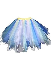 msjune dama 1950 clásico enaguas Crinolinas burbuja Tutu Danza mitad Slip Falda