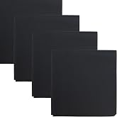 The Peacock Crew Solid Color Bandanas 22x22 Inch &ndash; 100% Cotton Plain Handkerchiefs 1-Pack or 4-Pack Bulk Sets