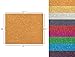 Bright Idea Glitter Heat Transfer Vinyl Sheets, 9 Sheet Heat Transfer Vinyl Bundle of Glitter HTV Iron On Vinyl for Silhouette Cameo & Heat Press | Durable, Vibrant Colors for All HTV Projects