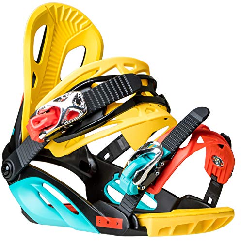 Chamonix Cheval Snowboard Bindings Mens Sz M Mash-Up