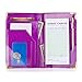 Sonic Server Dazzling Glitter Server Book and Waiter Waitress Organizer for Waitstaff | Magenta Purple Bling | 10 Pockets Holds Guest Checks, Money, Receipts, Order Pad with Pen Holder Loop