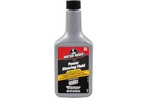 GUNK Niteo Products Motor Medic M2714H/6-6PK Power Steering Fluid with Stop Leak & Conditioner for Honda and Acura - 12 oz., (Case of 6)
