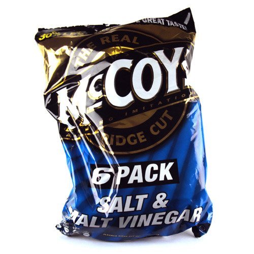 McCoys Salt and Vinegar 6 Pack 210g Pricepulse