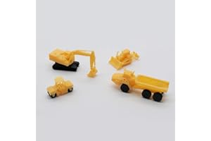 outland models Railway Miniature Heavy Construction Vehicle Set N Scale 1:160