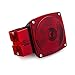 Lumitronics RV Driver Side Universal Mount Combination Tail Lights with License Illuminator for Over 80” Applications