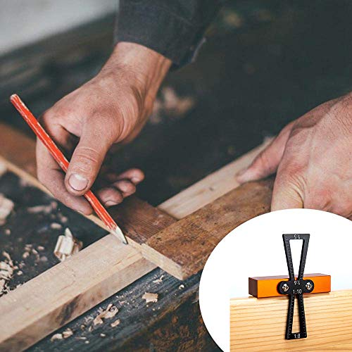 image for Fstop Labs KOTTO Dovetail Marking Jig Marking Gauge Template Woodworki