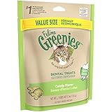 Greenies FELINE Halloween Dental Treats for Cats Catnip Flavor, 5.5 oz. Pack