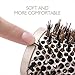 Baasha Hair Brush, Large 3 Inch Round Brush with Boar Bristle, Vented Ceramic Barrel, for Long Hair, Curly Hair, Salon Quality, 1 Count
