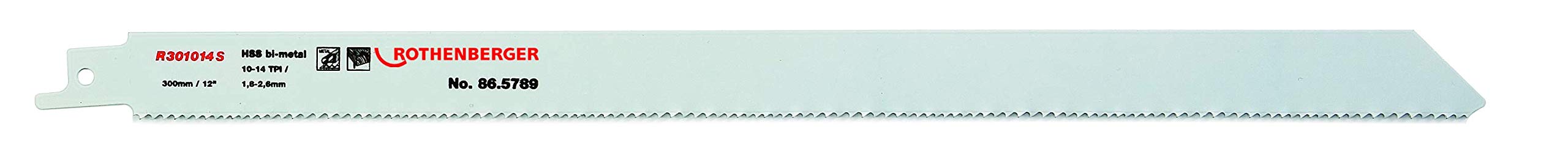 Rothenberger Game Sheets HSS-BI 300 mm 10 – 14DP/0,9 mm (5U)