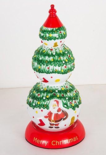 GuYue 3D Christmas Tree LED Light Romantic Night Table Lamp Holiday Home Christmas Party Table Decorations Light Decor for Kids Baby Adults Bedroom living room with UL Certification Button Switch Cord