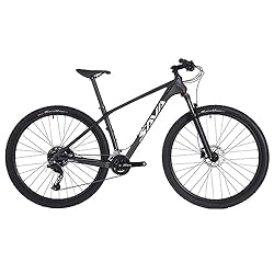 SAVADECK Carbon Fiber Mountain Bike, Dual Disc