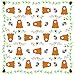 Baby Muslin Swaddle Blankets for Boys and Girls (Large) Cute, Breathable Swaddling Comfort for Newborn Infants | Warmer, Thicker, Softer Cotton | Nursery, Stroller, Crib