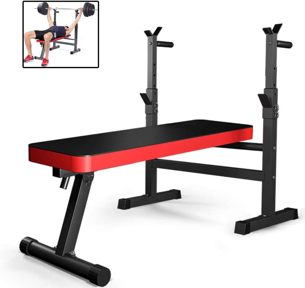 Xxcx Weight Bench Foldable Adjustable Fitness Bench Multipurpose Sit Up Barbell Dip Station Lifting Chest Press For Home Gym Amazon Co Uk Kitchen Home
