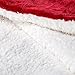 Bedsure GentleSoft Sherpa Fleece Throw Blanket for Couch - Thick and Warm, Soft Fuzzy Plush Throw Christmas Blanket for Winter, Red, 50x60 Inches