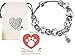 Furever Pawsitive Loss Bracelet Pet Remembrance Gifts - Pet Memorial Paw Print Glass Bead Bracelet,Memorial Seeds in Loving Memory Pet Sympathy Card,Pet Loss Gifts Bag