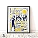 PrintChicks- Basketball Print - Personalized Boy Poster - Team Gift SHIPS 1-2 DAYS ARRIVES BEFORE CHRISTMAS!