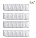 10 Pcs Adults PM2.5 Activated Carbon Filter Mouth Mask Filters Breathing Insert Protective Mask Filter for Men Women (20pcs filters)